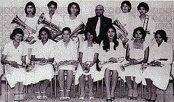 Salem Girls' Band in the 1980's